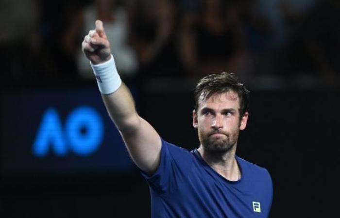 Quentin Halys vence en cinco sets a Adam Walton en la primera ronda del Abierto de Australia, tras ir perdiendo dos sets a cero