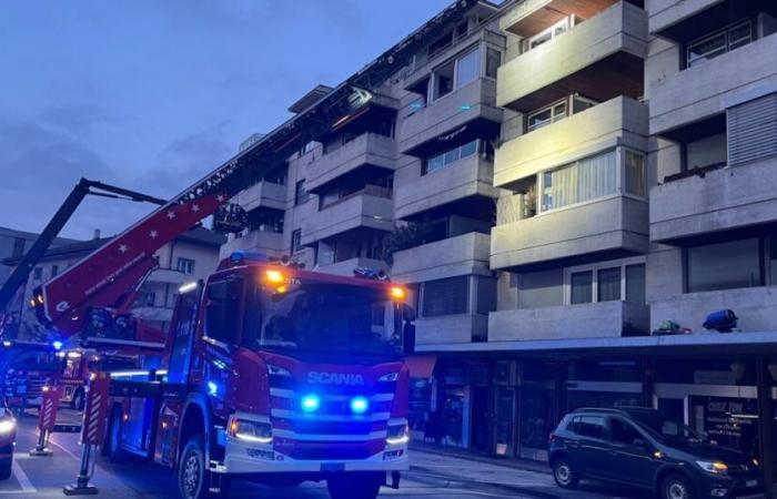 Sierre: 50 personas evacuadas tras un incendio