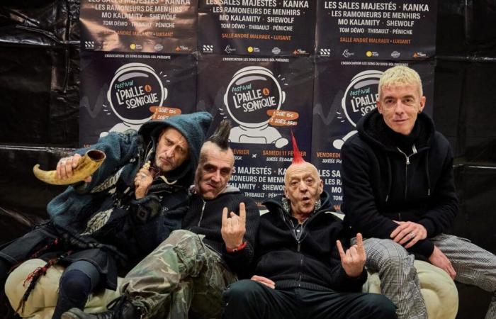 La banda de punk celta Les Ramoneurs de Menhirs próximamente en concierto