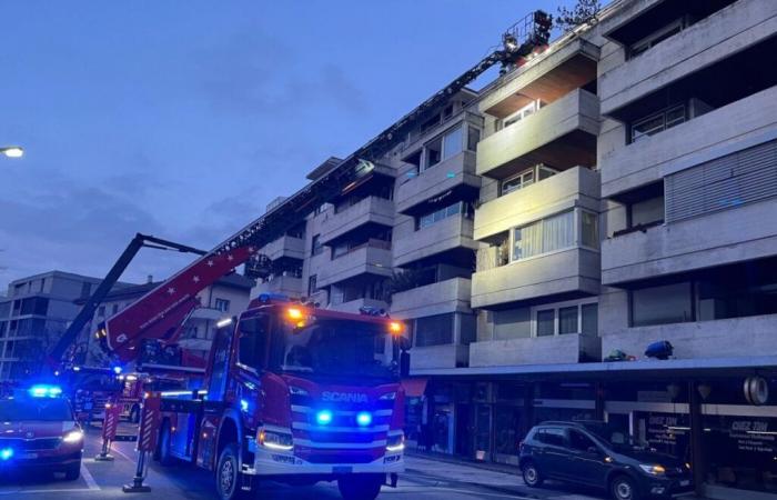 Incendio en el centro de Sierre: 50 residentes evacuados