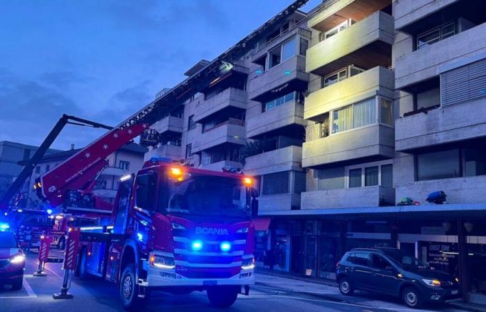 Sierre: incendio en el centro de la ciudad, 50 evacuaciones