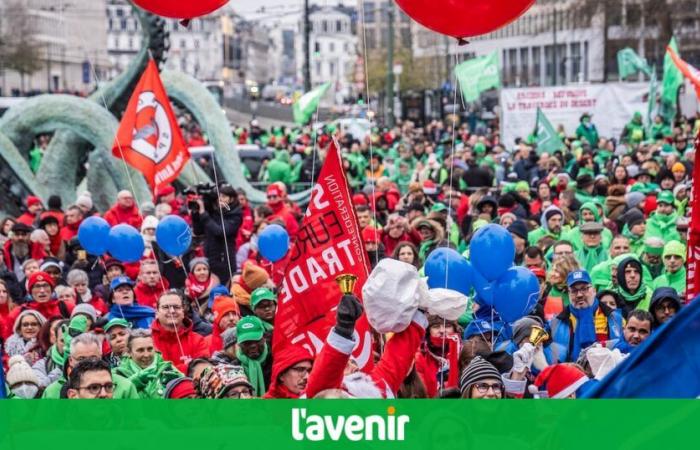 Manifestación nacional por las pensiones este lunes: transporte, aeropuerto de Bruselas, Bpost y educación, aquí están las perturbaciones esperadas