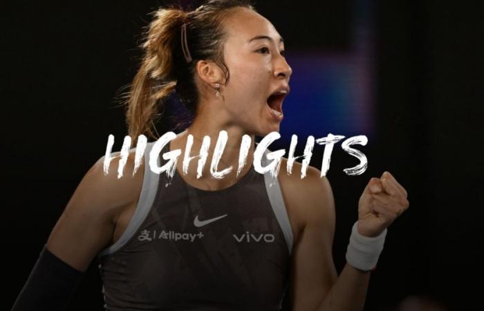 Open de Australia – Todoni – Zheng: Lo más destacado del partido – Vídeo de tenis