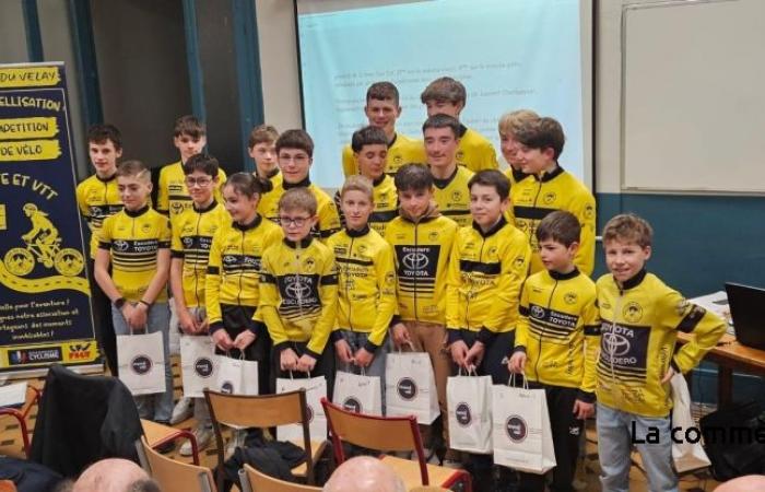 El Vélo Club du Velay con 164 miembros y 40 voluntarios