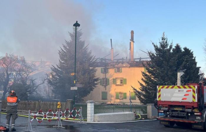 Una treintena de cabezas de ganado mueren en el incendio de una granja en Peney-le-Jorat – rts.ch