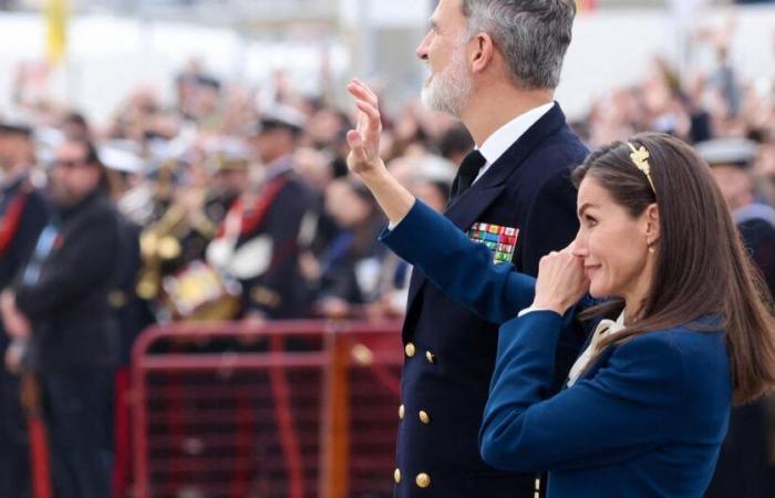 Las emotivas despedidas de Letizia de España y el rey Felipe VI a su hija Leonor