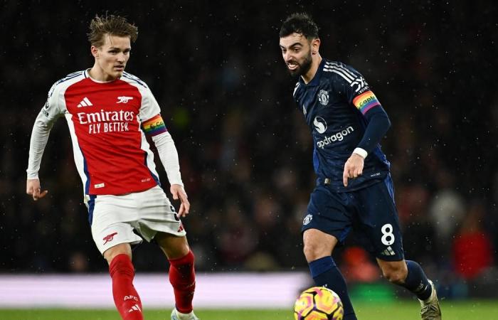 Resultado Arsenal vs Manchester United EN VIVO, FA Cup 2024-25: ARS 0-0 MNU; Artilleros con uniforme completamente blanco; Primera parte en marcha