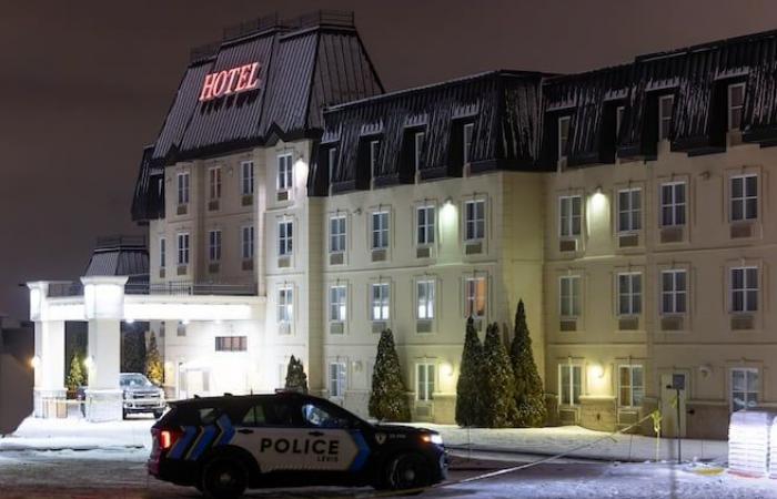 Un hombre herido de bala en Lévis