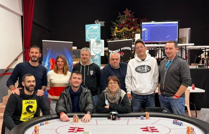 Poker: tres canétois compitieron en la mesa final