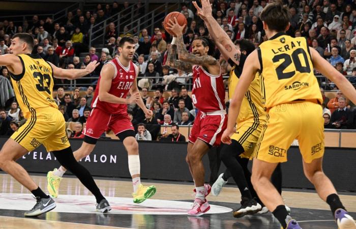 BALONCESTO (Betclic Elite): Elan Chalon supera La Rochelle, entre contrastes y paradojas