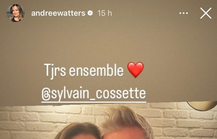 “Siempre juntas”: Andrée Watters comparte una rara foto de ella y su amante Sylvain Cossette