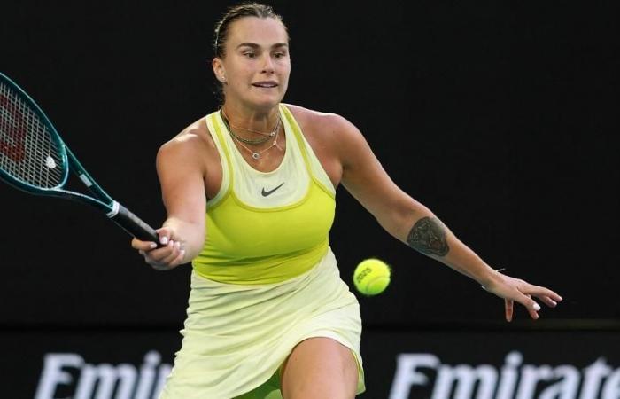 La No. 1 del mundo Aryna Sabalenka pasa la 1.ª ronda sin preocupaciones – rts.ch