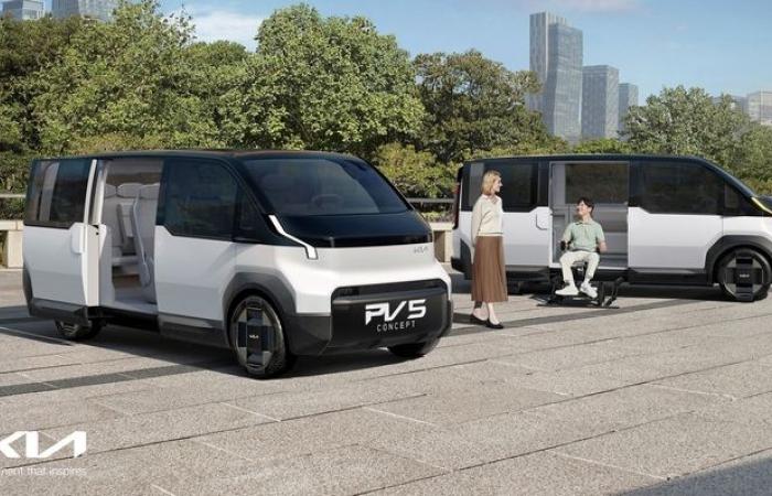 Para competir con el Volkswagen ID.Buzz, Kia lanzará su propio vehículo utilitario/minivan eléctrico.