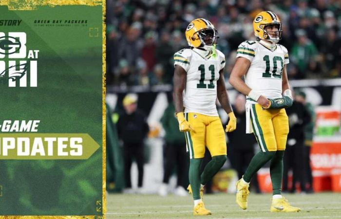 Los Packers caen en el playoff de comodines de la NFC ante los Eagles, 22-10