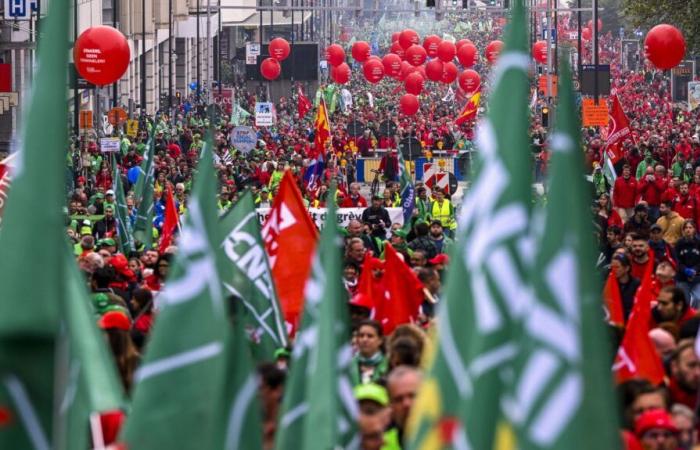 Manifestación nacional en Bruselas este lunes 13 de enero: ¿qué perturbaciones podemos esperar?