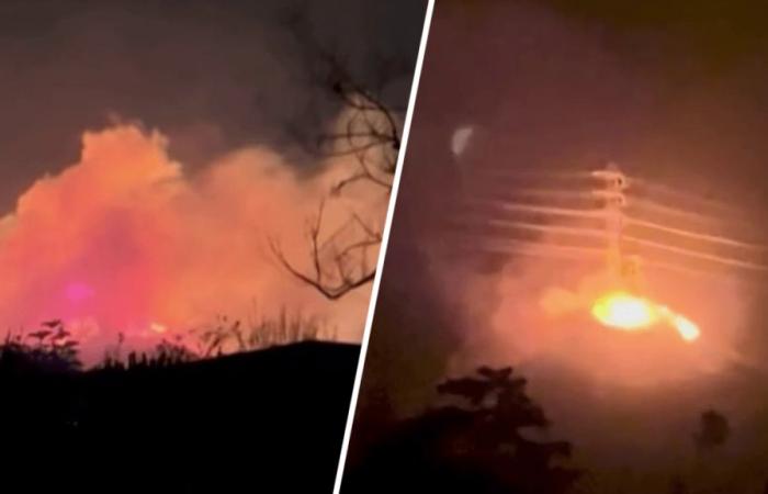 Video muestra desgarradora fuga del incendio de Eaton – Telemundo 52