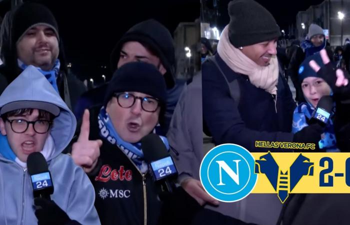 Napoli-Verona 2-0, la reacción de la afición napolitana: ¡qué celebración en Maradona!