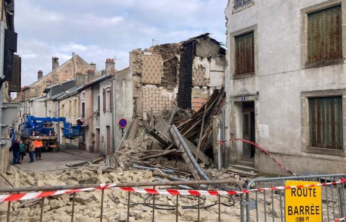 Una casa se derrumba en Bourbonne-les-Bains sin causar heridos