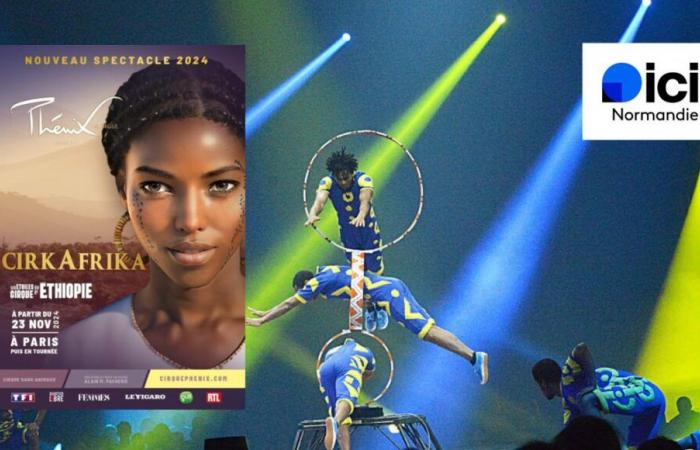 Gana tus dos invitaciones para el espectáculo CIRKAFRICA en el Zénith de Caen el miércoles 22 de enero de 2025