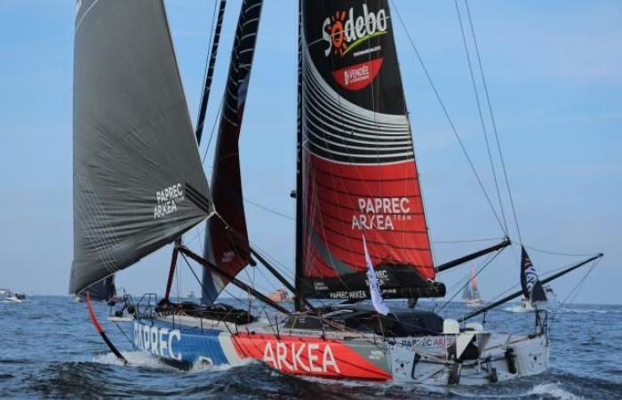 Yoann Richomme sigue acortando distancias con Charlie Dalin, todavía líder en la clasificación de la Vendée Globe 2024