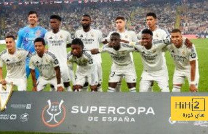 Las ausencias del Real Madrid ante el Barcelona en la final de la Supercopa de España