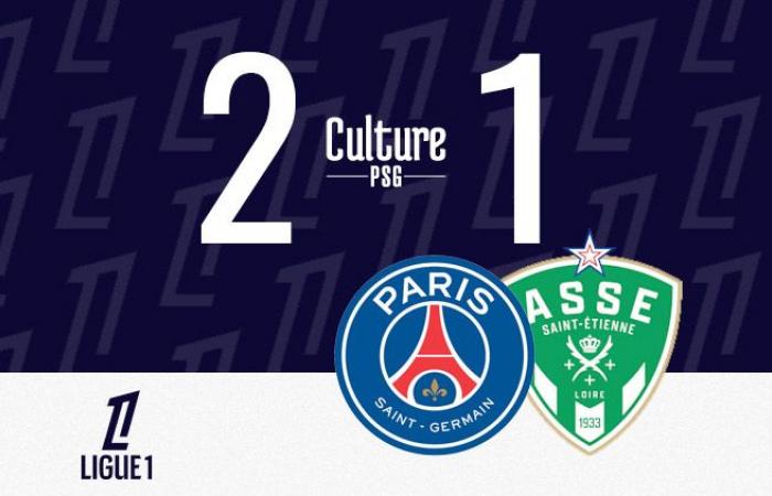 Partido: PSG/Saint-Etienne (2-1), vídeo resumen y goles