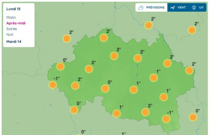 Allier (tiempo) – ¿Cómo estará el tiempo el lunes 13 de enero de 2025?