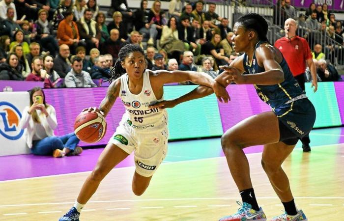 Liga femenina: El Landerneau Bretagne Basket supera al Montpellier y celebra su partido de referencia