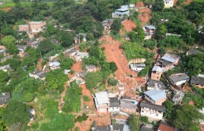 Brasil: al menos 10 muertos por deslizamientos de tierra