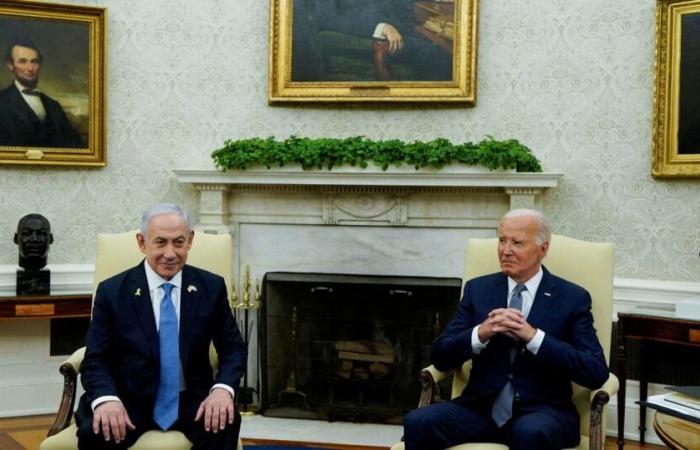 Netanyahu discutió el “progreso” hacia el acuerdo de rehenes en Gaza con Biden