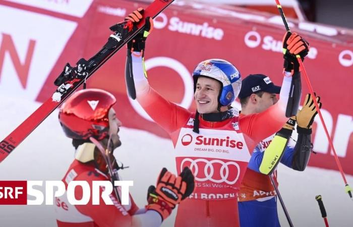 Los “gigantes” masculinos en Adelboden – Doble victoria histórica: Odermatt y Meillard brillan en Adelboden – Deporte