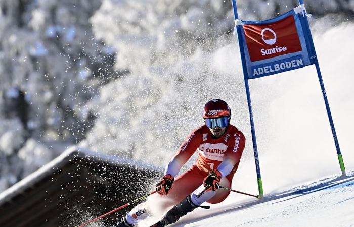 Loïc Meillard a la cabeza de la primera ronda, Odermatt 3.º