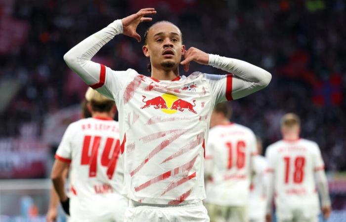 Leipzig vence al Werder Bremen con doblete de Xavi Simons