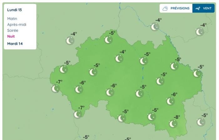 Allier (tiempo) – ¿Cómo estará el tiempo el lunes 13 de enero de 2025?