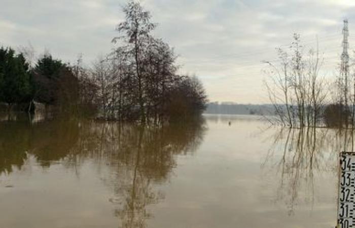 El Oise puesto en alerta naranja por inundaciones, la alerta se mantiene en el Aisne