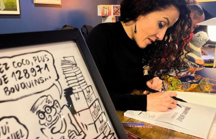 “El dibujo satírico critica ideologías, pero no ataca a las personas”, encuentro con Coco, la caricaturista de Charlie Hebdo