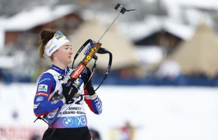 Los Bleus, segundos en el relevo mixto en Oberhof, detrás de Suecia