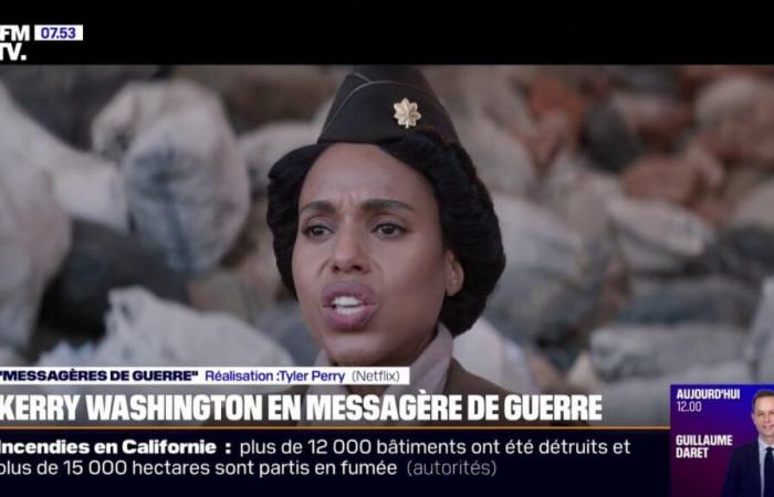 Kerry Washington protagoniza “Mensajeros de la guerra” en Netflix