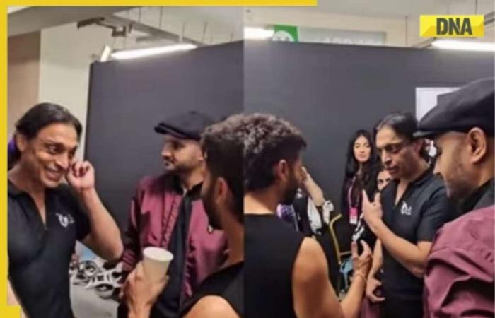 Shahid Kapoor se encuentra con Shoaib Akhtar en los Emiratos Árabes Unidos, el video se vuelve viral, los fanáticos dicen ‘Kabir Singh con Rawalpindi Express’