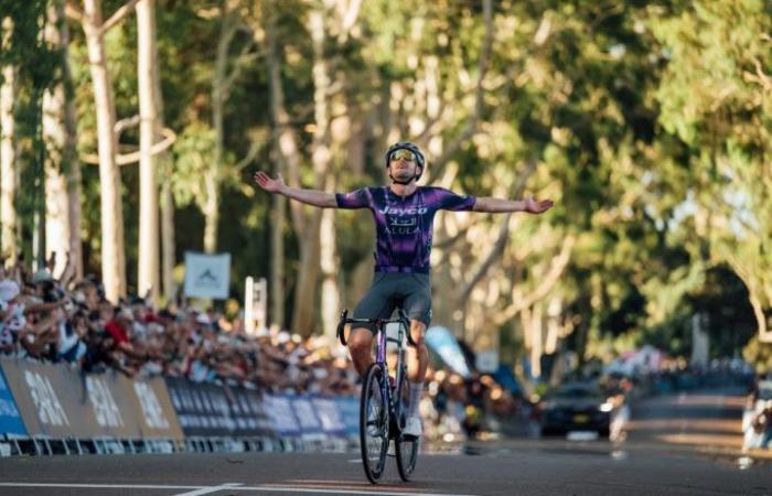 Ciclismo. Ruta – Australia – Luke Plapp ofrece la victoria a un gran Luke Durbridge