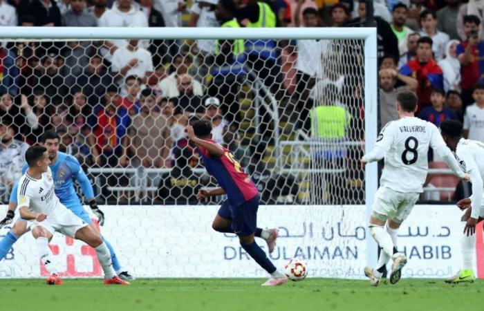 Supercopa de España | VÍDEO – La obra de arte de Lamine Yamal que recordó a Leo Messi en los Clásicos