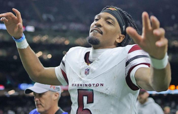 Lo que aprendimos del día 2 del fin de semana de comodines: Jayden Daniels lo tiene, mientras que la defensa de los Eagles reina