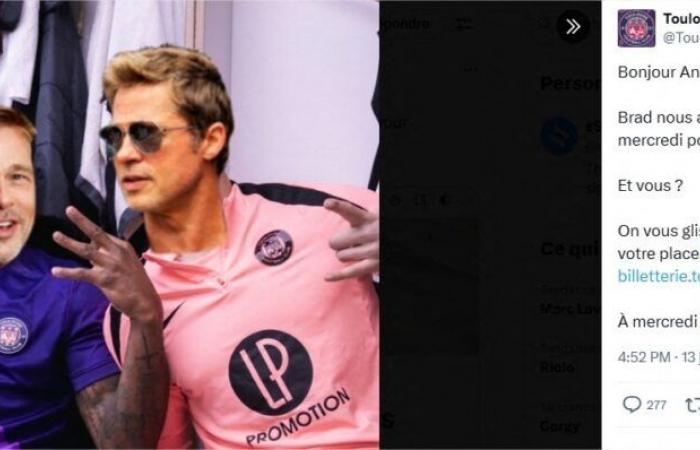 El club bromea sobre la víctima del falso Brad Pitt, sus seguidores reaccionan