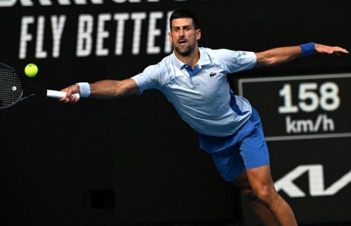 Djokovic pierde un set ante Basavareddy pero se clasifica