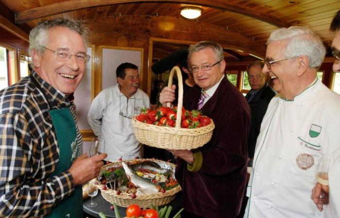 Petitrenaud homenajeó a los chefs estrella y a la región de Vaud