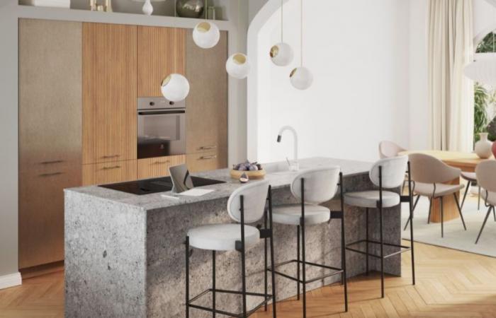 Tendencias de cocina 2025: colores y materiales