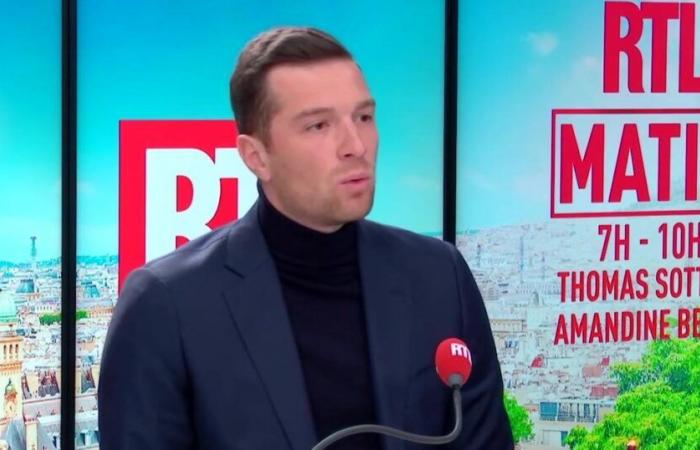 Jordan Bardella aborda a Thomas Sotto sobre la muerte de Jean-Marie Le Pen