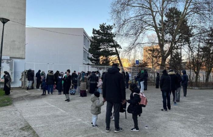 cientos de escolares sin calefacción en Saint-Denis