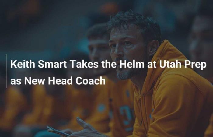 Keith Smart toma las riendas de Utah Prep como nuevo entrenador en jefe