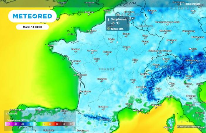 ¡Nuestros mapas confirman el frío polar durante las próximas horas! ¿Dónde hará más frío?